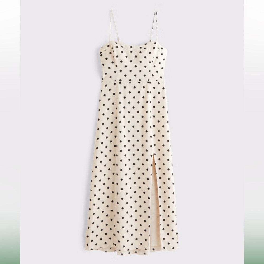 The A&F Camille Midi Dress, Large, only worn once, no signs of wear.
